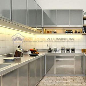 Contoh Kitchen Set Aluminium