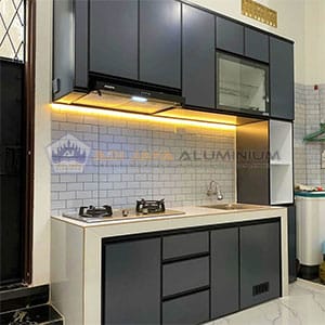 Contoh Kitchen Set Aluminium