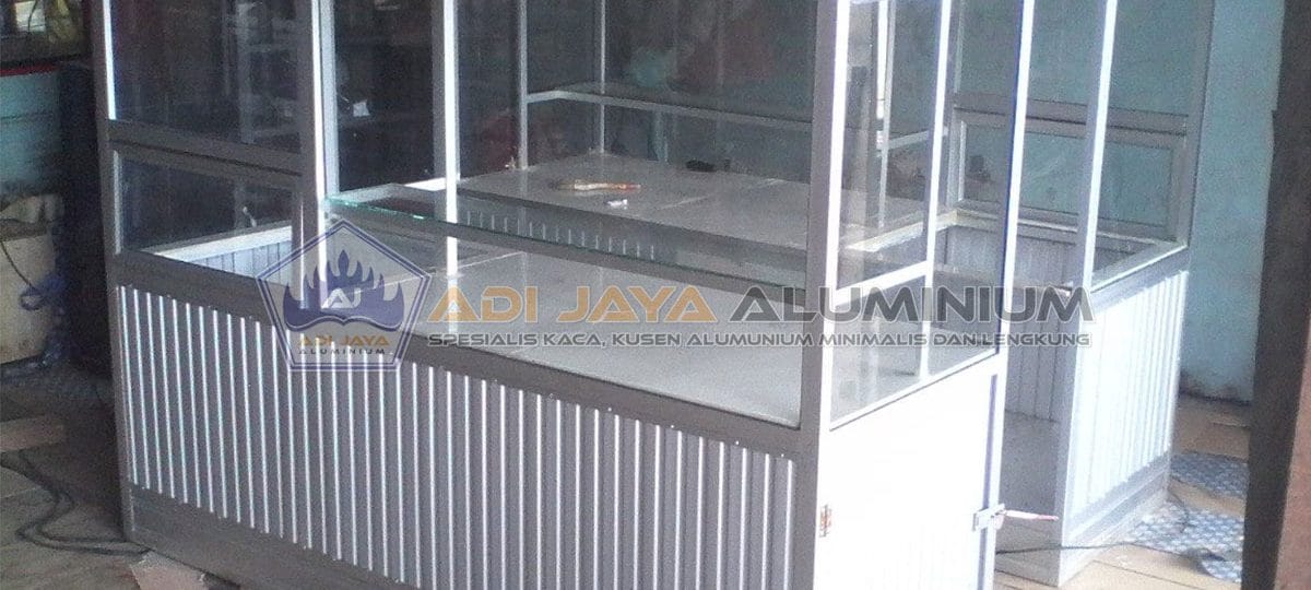 Etalase Gorengan Aluminium