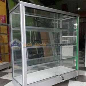 Etalase Gorengan Aluminium