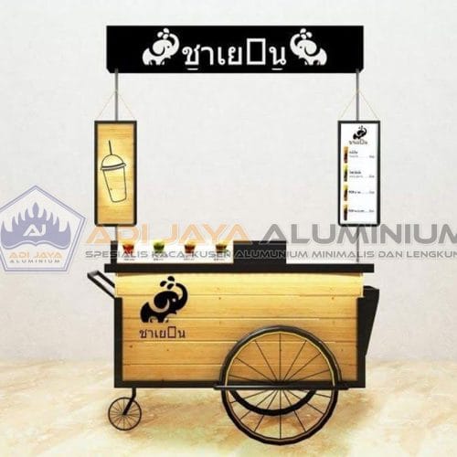 Gerobak Aluminium Dorong: Pilihan Praktis Memulai Usaha Kuliner