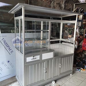 Gerobak Aluminium Minimalis
