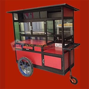 Gerobak Angkringan Aluminium