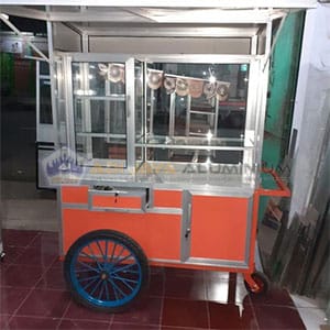 Gerobak Angkringan Aluminium