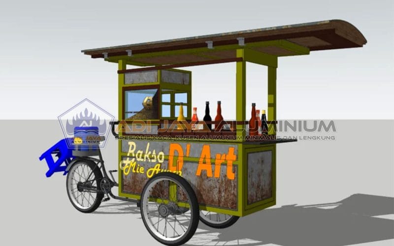 Gerobak Angkringan Aluminium: Solusi untuk Usaha Pinggir Jalan