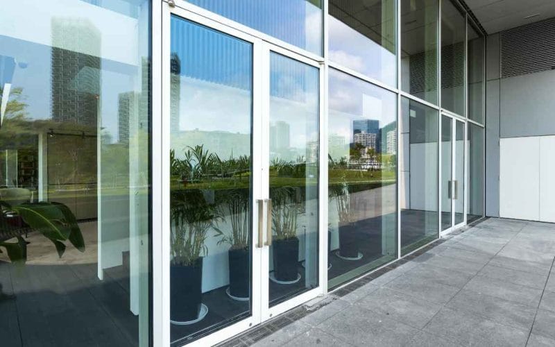 Jasa Pintu Kaca Ruko Minimalis Desain Modern Terbaru