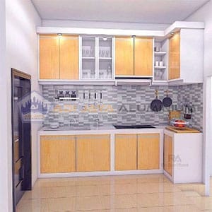 Harga Kitchen Set Aluminium Minimalis Sederhana