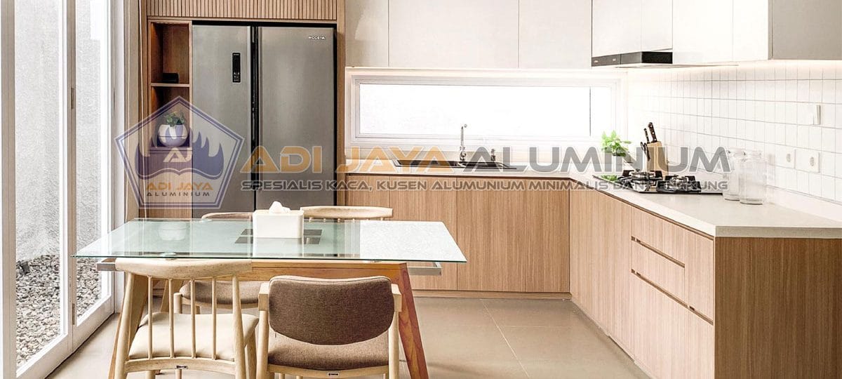 Harga Kitchen Set Aluminium Minimalis Sederhana