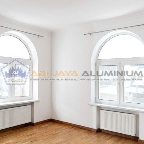 Jendela Aluminium Lengkung: Jenis, Keunggulan & Biaya Instalasi