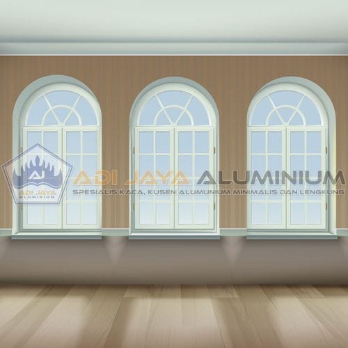 Jendela Lengkung Aluminium: Desain Unik, Futuristik, Tahan Lama