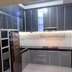 Kitchen Set Aluminium Frameless