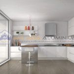 Kitchen Set Atas Aluminium