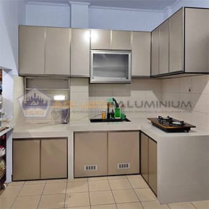 Kitchen Set Atas Aluminium