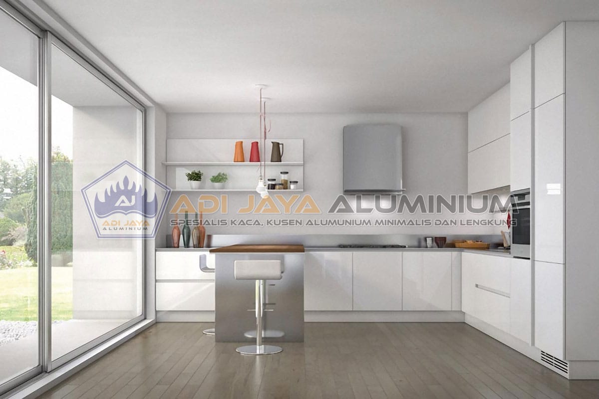 Kitchen Set Atas Aluminium