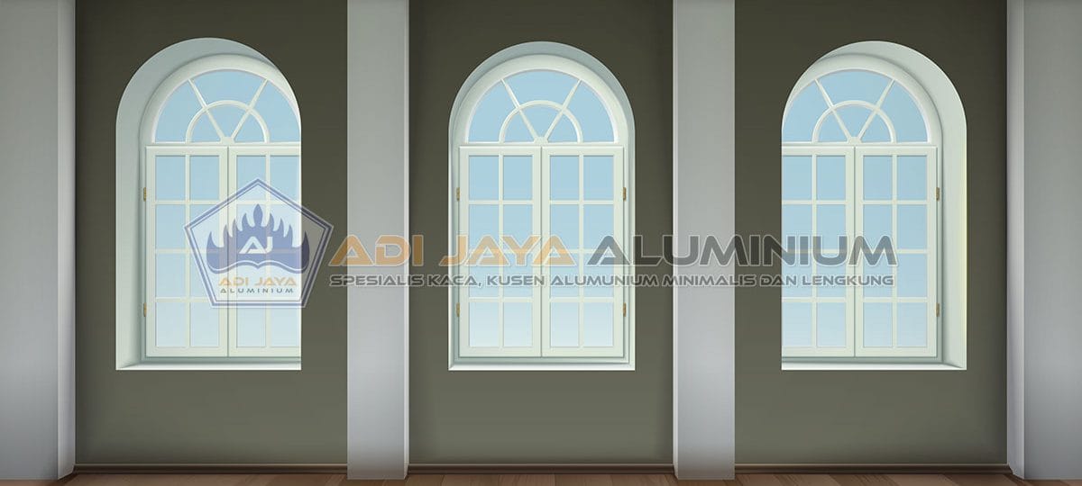 Kusen Lengkung Aluminium