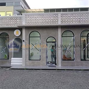 Kusen Lengkung Aluminium