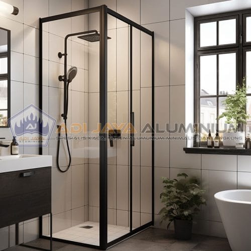 Partisi Kaca Tempered Kamar Mandi: Model Ruang Mandi Modern