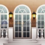 Pintu Aluminium Lengkung
