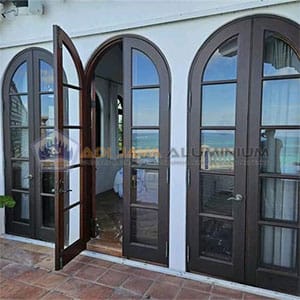 Pintu Aluminium Lengkung