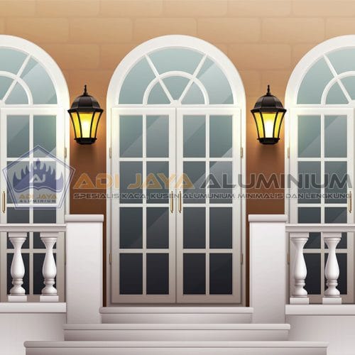 Pintu Aluminium Lengkung: Jenis, Keunggulan, Biaya Pemasangan