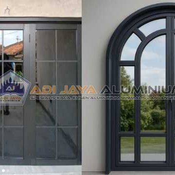 Supplier aluminium finish good proyek perumahan area Tangerang