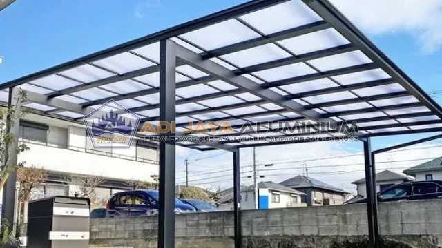 Tukang pasang kanopi kaca rangka aluminium Bekasi Tukang pasang kanopi kaca rangka aluminium Bekasi