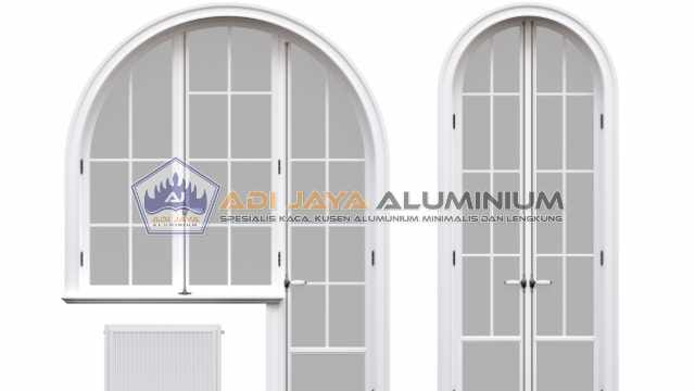 Tukang kusen aluminium lengkung