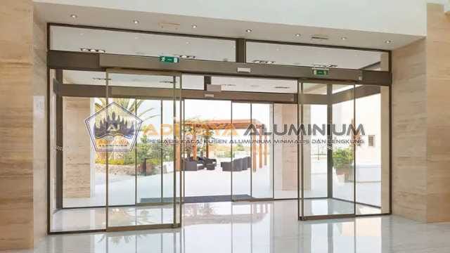 pintu geser otomatis sensor